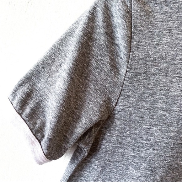 VANS Gray Jersey Knit Dress Short Sleeve Skater Extra Small - Picture 3 of 5